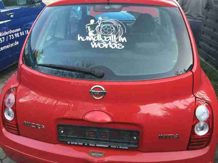 Nissan Micra K12 EZ09/2006 59 PS TÜV 2020 Benziner el. Fensterheber CD Radio