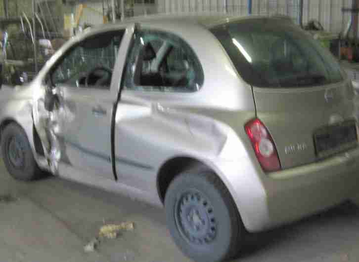 Nissan Micra K12 *Unfall * nur 125.000 KM *Klima* Front Airbags zu !!!
