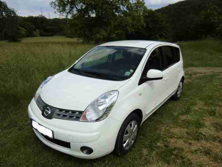 Nissan Note 1.4 Acenta TÜV 2J 30 Extras Klima AHK RD CD Servo Freisprech