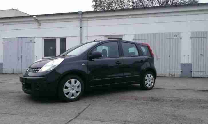 Nissan Note acenta TÜV neu Klima Garagenfahrzeug 1. Hand Nissan