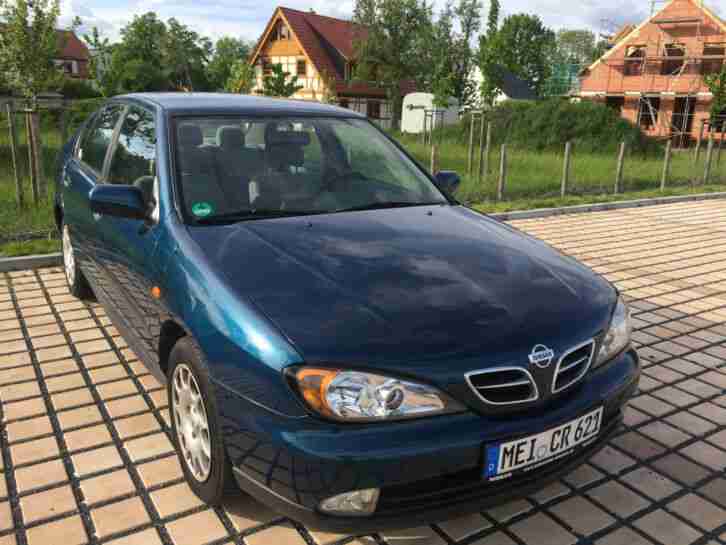 Nissan Primera P11 1.8 blau Bj. 2000 2.Hand Klima nur