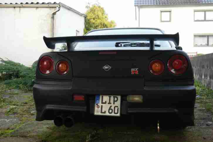 Nissan Skyline R34 GT-T GTR Optik TüV 11/16 sehr guter Zustand