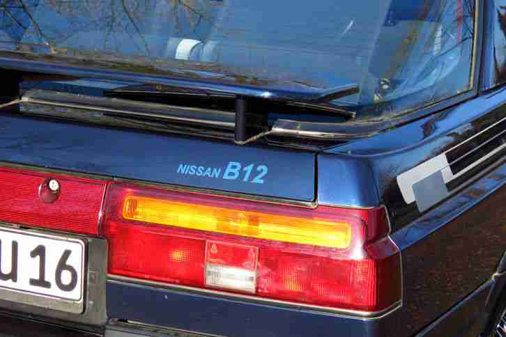 Nissan Sunny Coupe B12 Automatik EZ 1990 bald ein Oldtimer