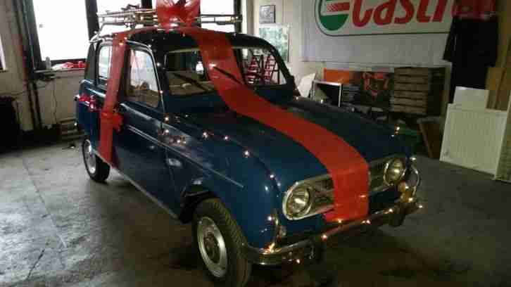 Noch kein Weihnachtsgeschenk Renault R4 Super FASA Espana Oldtimer Bj. 1970