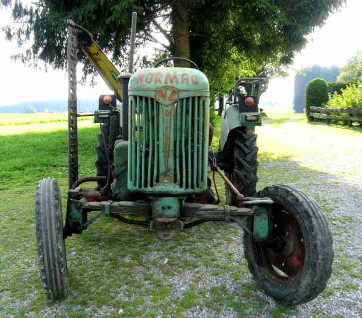 Normag Zugmaschine K12a Diesel 12 PS Baujahr 1955