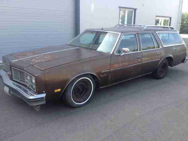 OLDSMOBILE Custom Cruiser 5,7 V8 DIESEL Ersatzteilträger dt.Brief Motor+Getr TOP