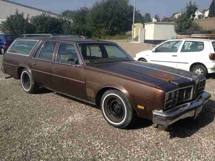 OLDSMOBILE Custom Cruiser 5,7 V8 DIESEL Ersatzteilträger dt.Brief Motor+Getr TOP