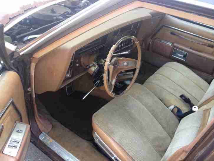 OLDSMOBILE Custom Cruiser 5,7 V8 DIESEL Ersatzteilträger dt.Brief Motor+Getr TOP