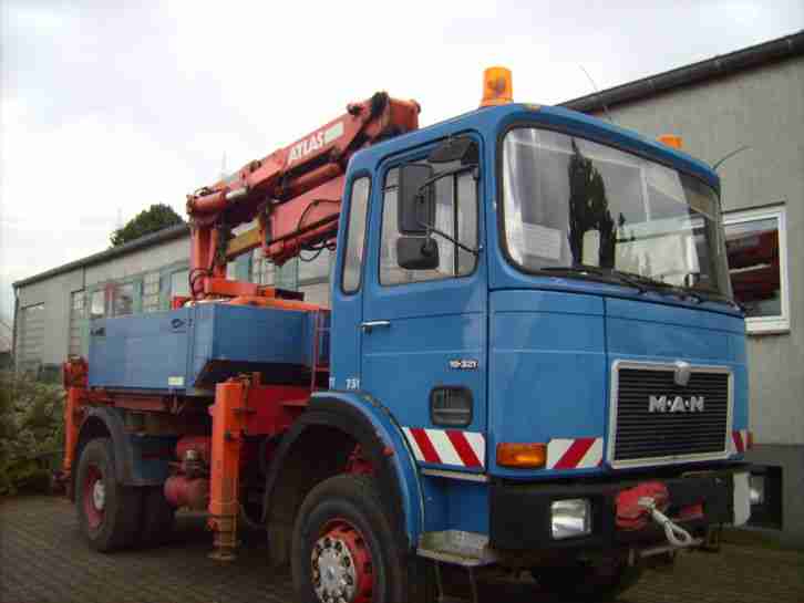 OLDTIMER LKW MAN 19.321 FAK Baujahr 1985 ex E-Werk Franken