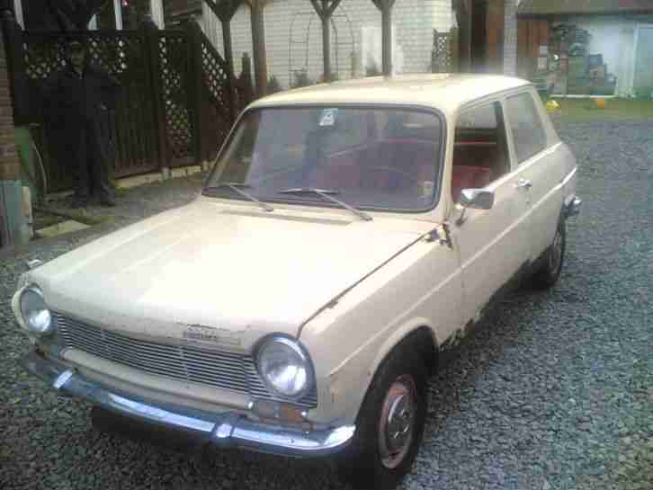 OLDTIMER SIMCA 1100 MIT AHK ANHÄNGERKUPPLUNG ECHTER SCHEUNENFUND 1980 STILLGEL