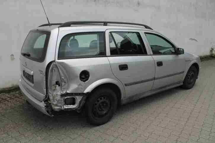 OPEL ASTRA G 1,6 ECO TEC KOMBI TÜV BIS 07/2016 UNFALLFAHRZEUG KLIMA