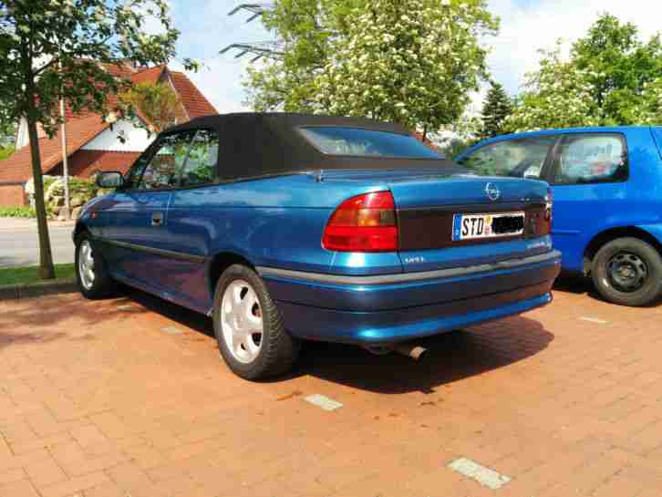 OPEL Astra F Cabrio 1.6i Bertone Edition TÜV neu el. Verdeck 8-fach Sportsitze