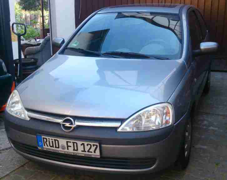 OPEL Corsa C LPG AUTOGAS, Silber, TÜV 2016