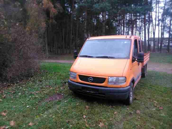 OPEL MOVANO 2, 8DTI, DOPPELKABINE, DREISEITENKIPPER, 3,