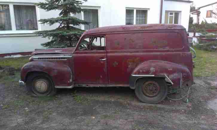 OPEL OLYMPIA KASTENWAGEN 1951 raritat!!!