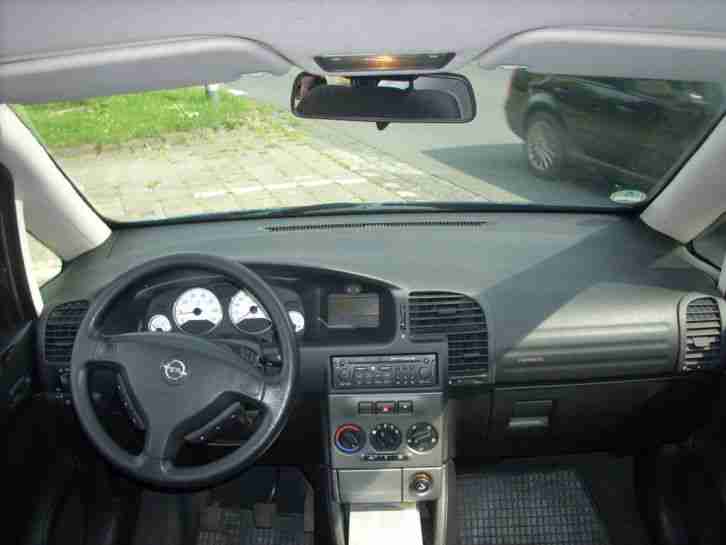 OPEL ZAFIRA EZ2005 ,1.6 .7-SITZE Benzin/Gas (CNG) ,TÜV-NEU,1.Hd.,Klima, Navi,AHK