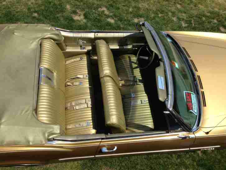 Oldsmobile Delmon Cabrio 1968 mit 455er Big Block Innen