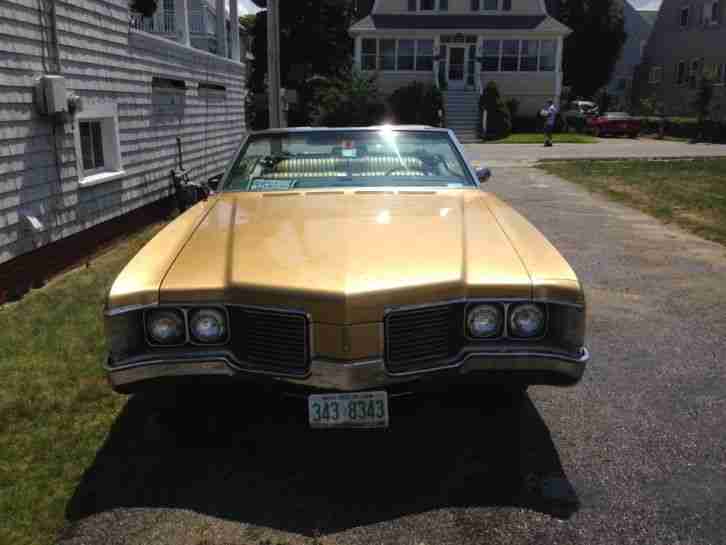 Oldsmobile Delmon Cabrio 1968 mit 455er Big Block - Innen Neu Technisch Gut