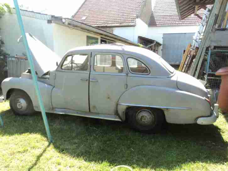 Oldtimer 51er Opel Kapitän zum aufbauen / restaurieren