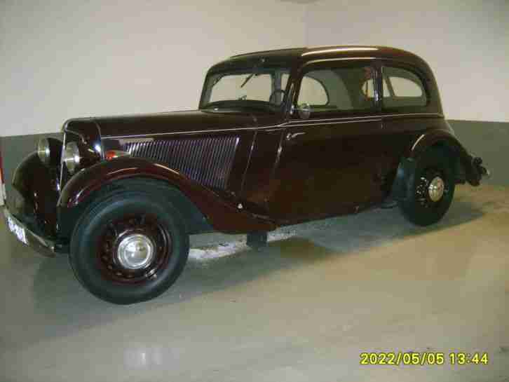 Oldtimer Adlerwerke Trumph Junior Erstzulassung