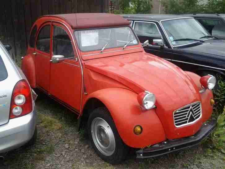 Oldtimer 2 CV Ente fahrbereit mit TÜV