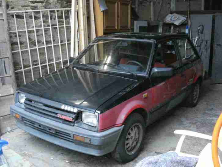 Daihatsu Charade Turbo BJ 84 H Zulassung