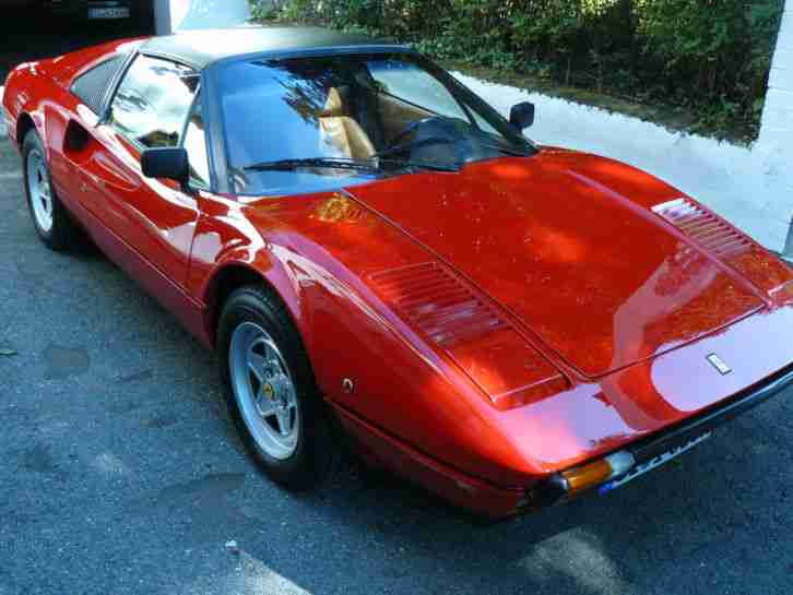 Oldtimer Ferrari 308 GTSI Bj.83 Gutachten 2+ Km 74000 alles Original aus Schweiz