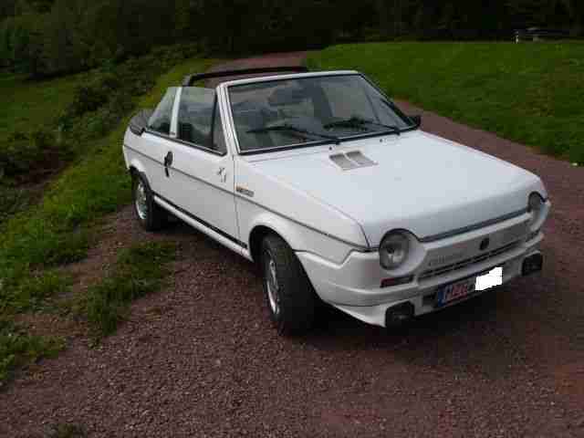 Oldtimer Fiat Ritmo Bertone 85S Cabrio , H-Kennzeichen Tüv , viele neu Teile