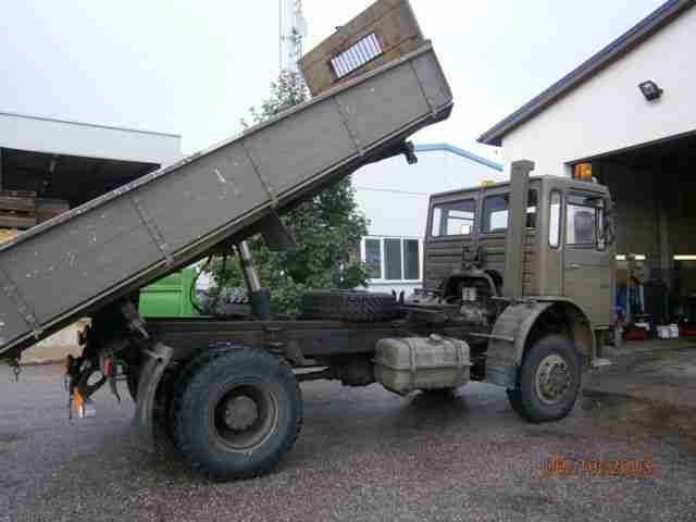 Oldtimer LKW MAN 16.192 FAK aus Baujahr 1981, neuwertig, nahezu rostfrei