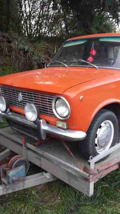 Oldtimer Lada Zhiguli 1200 Bj .1978 Rostfreier guter Zustand 113000 Km