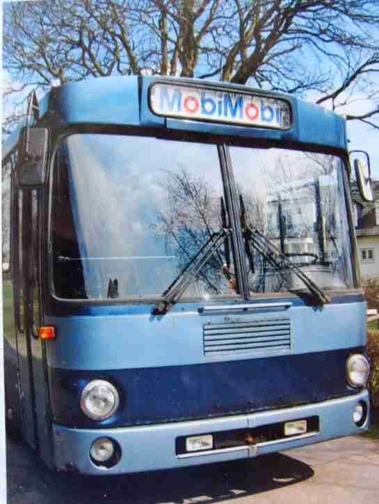 Oldtimer Luxus-Wohnmobil Tourbus Promotionfahrzeug