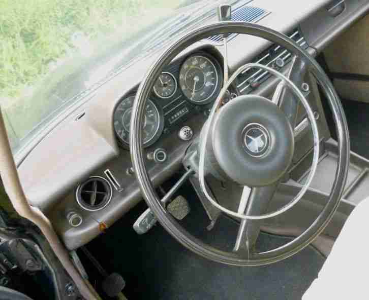 Oldtimer Mercedes W 114 115 EZ 8 1968 Tüv Juni 2017 Benz 1. Serie 0,5 200 D /8