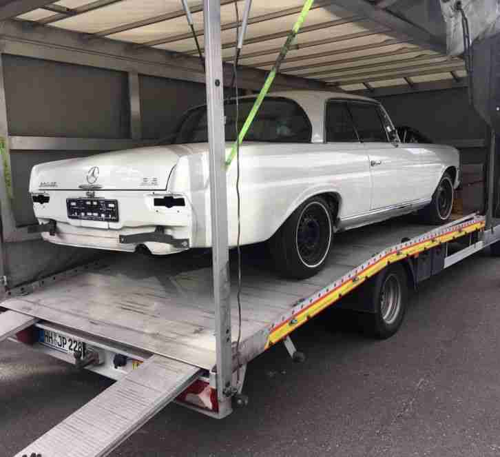 Oldtimer & Sportwagen Transport geschlossen Porsche Mercedes-Benz Ferrari