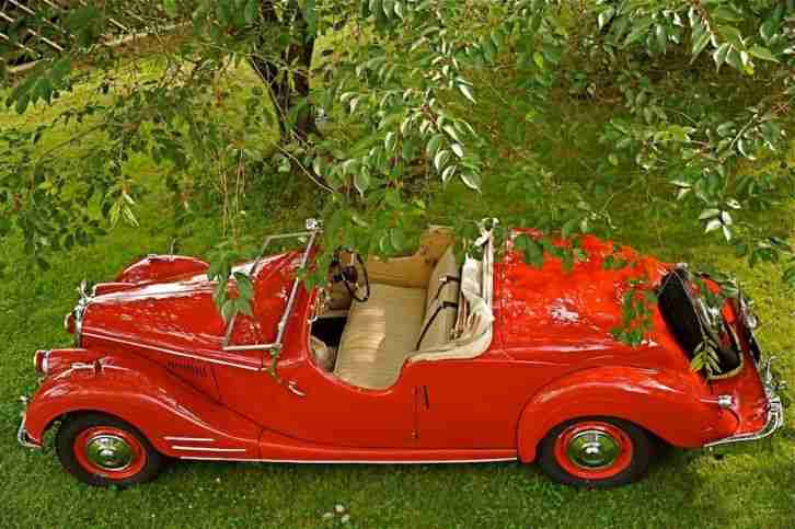Oldtimer Veteranen Riley Cabrio RMC Roadster 1950 RM Serie 3Sitzer 507Stück