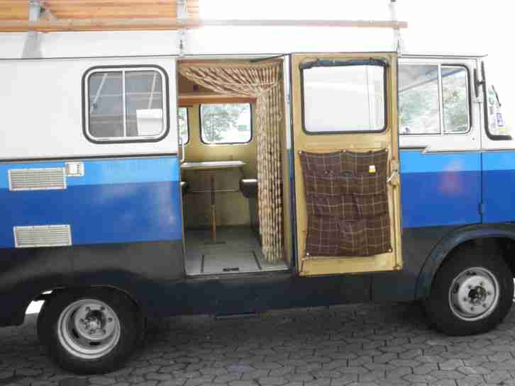 Oldtimer Wohnmobil Hanomag