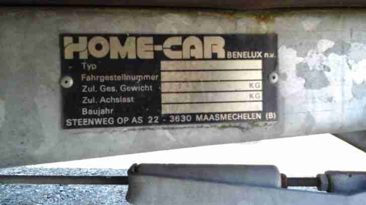 Oldtimer -Wohnwagen zum Basteln bzw. Herrichten, Kfz,Garten,Urlaub,
