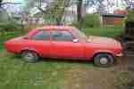 Opel Ascona A 16N 2 Türer Bj 75 zur Restauration