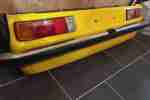 Opel Ascona B Heckblech Stosstange Licht als Deko