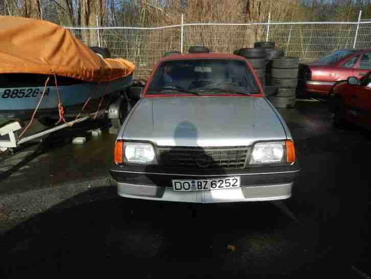 Opel Ascona C-CC 1,6 N,Teil vorbereitet für H- OLDIE Kennzeichen,nicht beendet