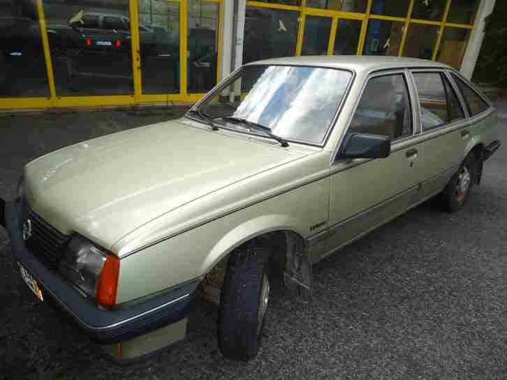 Opel Ascona C CC, EZ 1984, 1587 cm3, 75 PS, 1. Hand