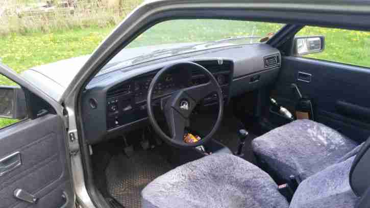 Opel Ascona C "Luxus", EZ.:84, 1,8E, G-Kat, 2-Türer, TÜV bis 03/15, Oldtimer