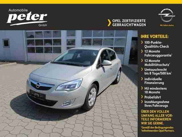 Opel Astra 5 Türer, Selection 1.6, Komfort Paket NSW