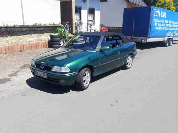 Astra F Cabrio Bertone Gasanlage LPG TÜV neu 6