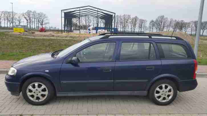 Astra G 1.6 Caravan 174000 KM TÜV 04 2017 Blau