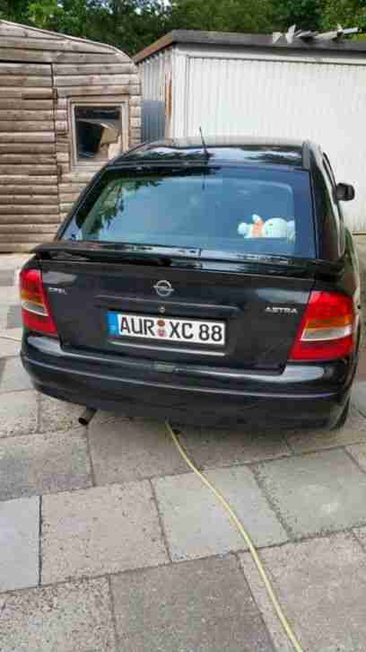 Opel Astra G 1.8 16v schwarz
