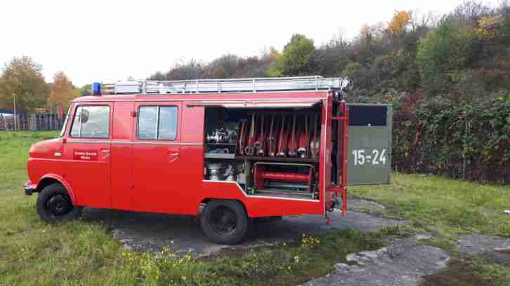 Opel Blitz Feuerwehr Oldtimer mit Vollausrüstung & H.Zulassung