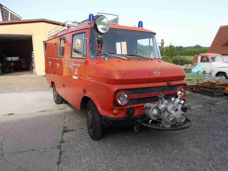 Opel Blitz Feuerwehrauto 9 Sitzer FFW
