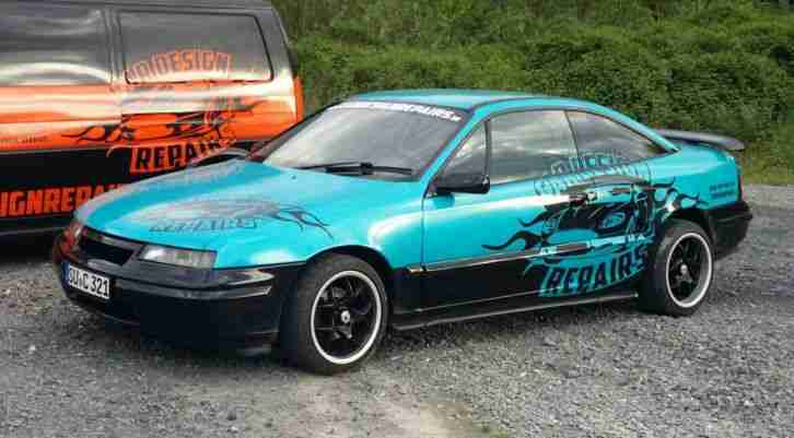 Opel Calibra V6 C25XE mit chip Tunning auf