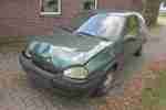 Opel Corsa 1, 0 EZ 1999 Tüv 09 2015 Unfall an Bastler