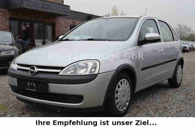 Opel Corsa 1.2 16V 1 Hand Klimaanlage 4 Türig !